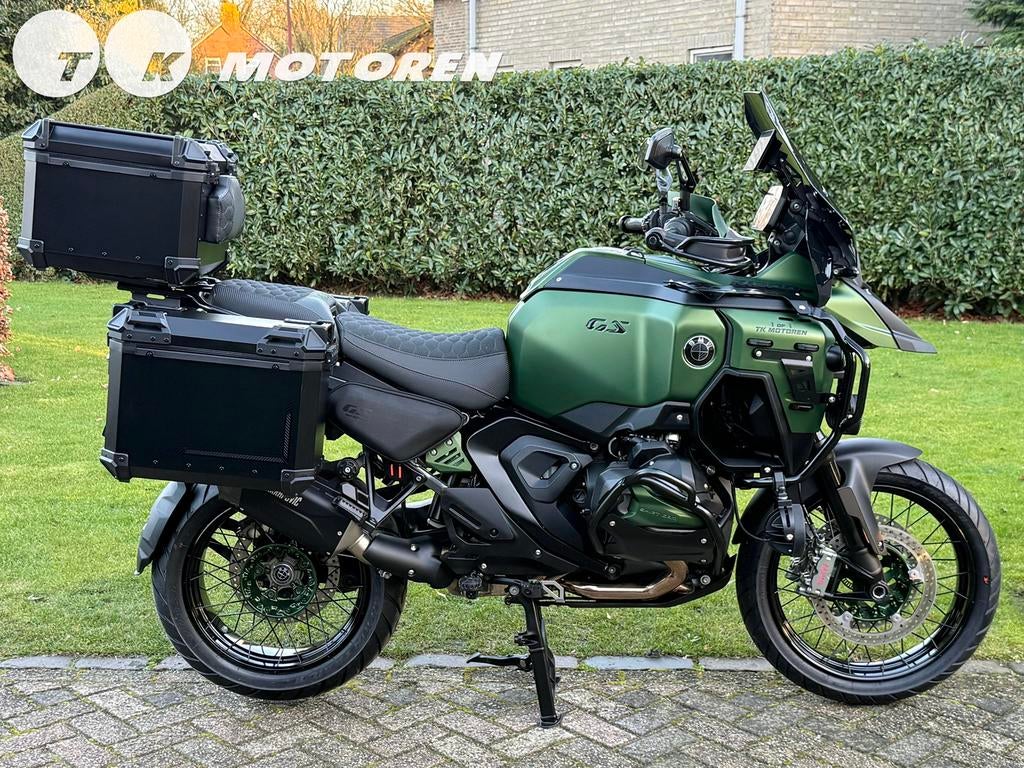UNIEKE CUSTOM BMW R 1300 GS ADVENTURE FROZEN GREEN SPECIAL!, Motoren, Motoren | BMW, Bedrijf, Toermotor, meer dan 35 kW, 2 cilinders
