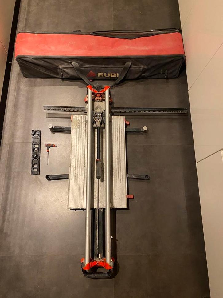 Rubi TZ-1020 tegelsnijder, Doe-het-zelf en Verbouw, Gereedschap | Handgereedschap, Gebruikt, Ophalen of Verzenden