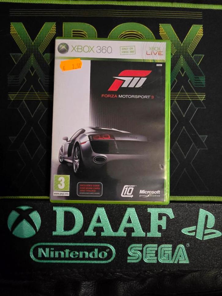 Forza motorsport 3 - Xbox 360, Spelcomputers en Games, Games | Xbox 360, Zo goed als nieuw, Racen en Vliegen, 3 spelers of meer