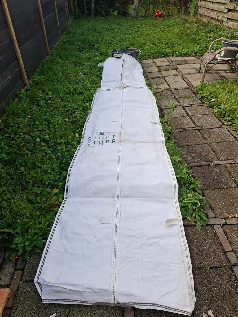 Stortkoker / stortslurf voor puin/bouwafval, Ophalen, Gebruikt