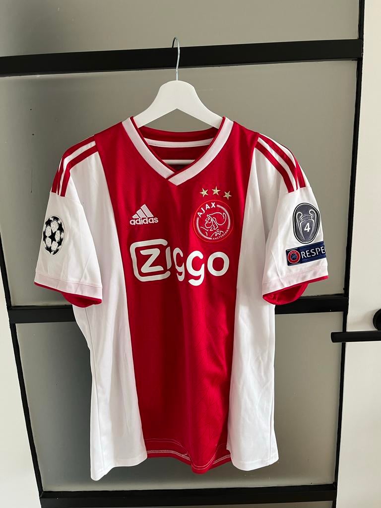 Ajax Thuisshirt 2018-2019 - Nouri #34 - Maat S, Maat S, Ophalen of Verzenden, Zo goed als nieuw, Shirt
