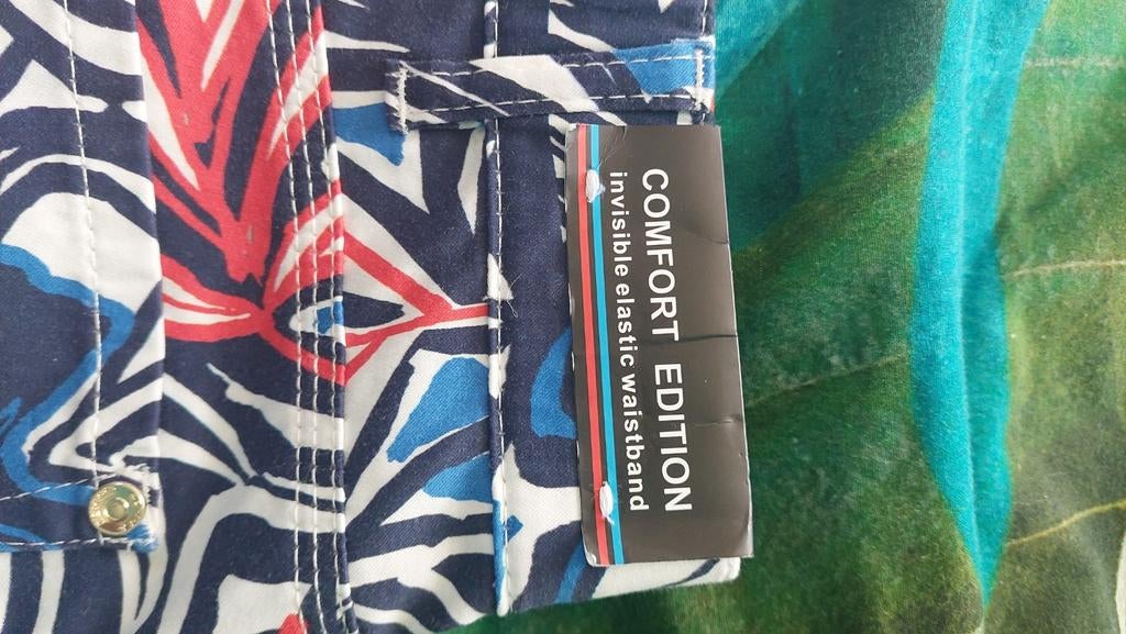 Nieuwe 3/4 Zerres broek van Van Uffelen, Maat 38/40 (M), Blauw, Nieuw, Ophalen of Verzenden