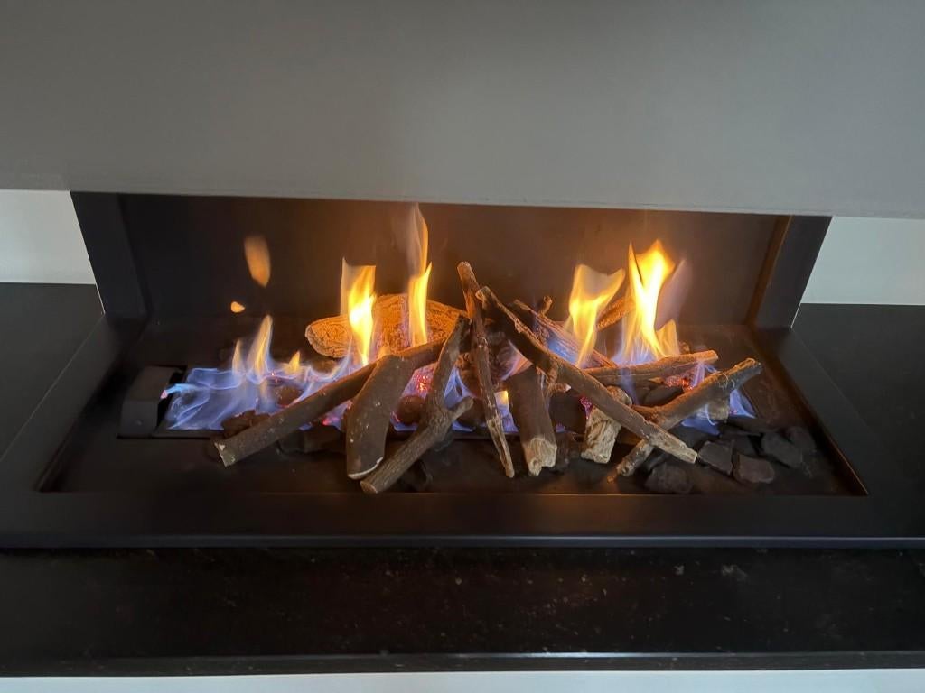 inbouw gashaard, Huis en Inrichting, Haarden, Gebruikt, Gashaard, Ophalen