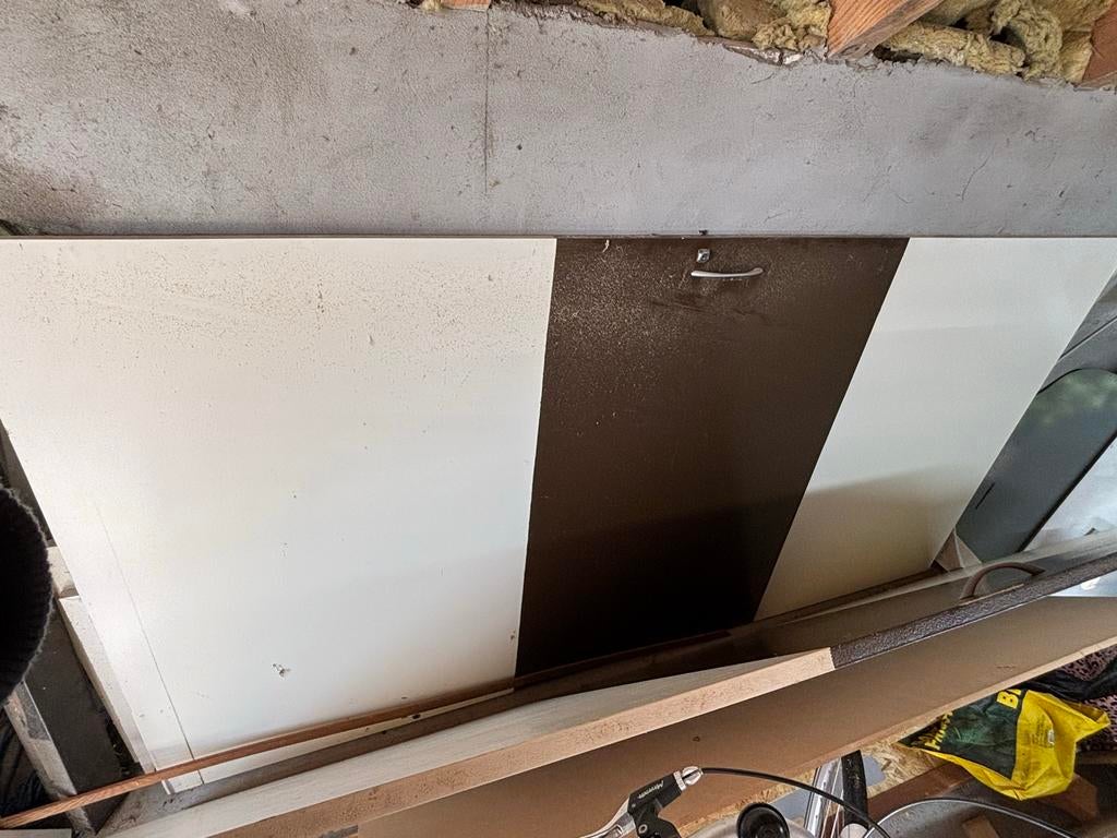 Gratis Inbouwkast met planken, rollers en handvaten, Ophalen, Gebruikt, 200 cm of meer, 200 cm of meer