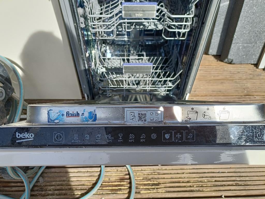 Inbouw vaatwasser Beko BDIS38040Q, Witgoed en Apparatuur, Vaatwasmachines, Ophalen, Gebruikt, Minder dan 45 cm, Inbouw