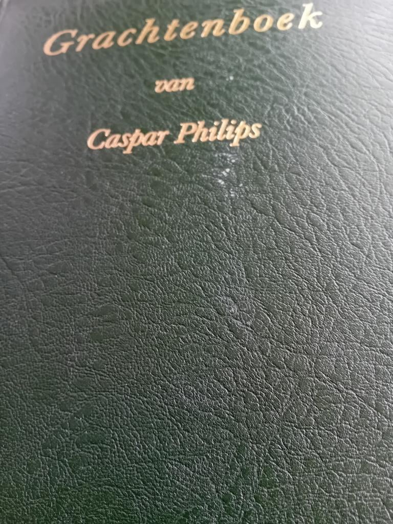 Grachtenboek, auteur Caspar Philips, Antiek en Kunst, Kunst | Etsen en Gravures, Ophalen