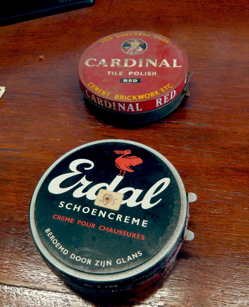 Erdal schoencreme en Cardinal red, Ophalen of Verzenden