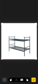 Leger stapelbed 70 cm bij 190 cm, Ophalen, 70 cm of minder, 160 tot 180 cm, Tweepersoons