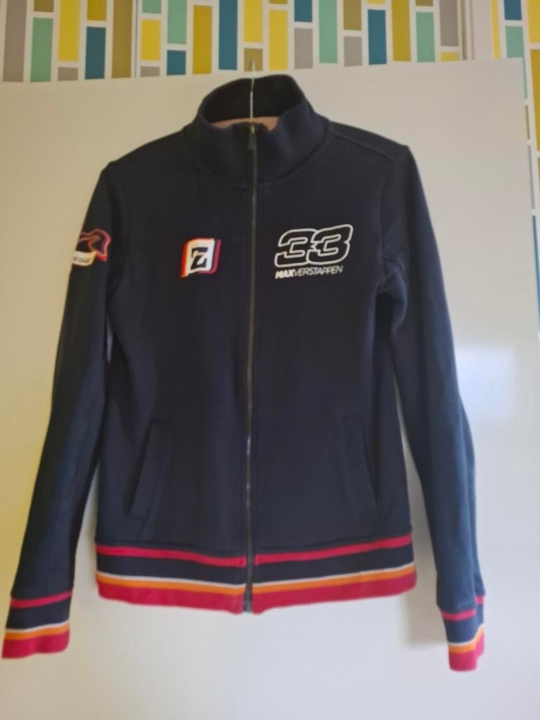 Max Verstappen jasje maat S/M, Ophalen of Verzenden, Zo goed als nieuw, Blauw