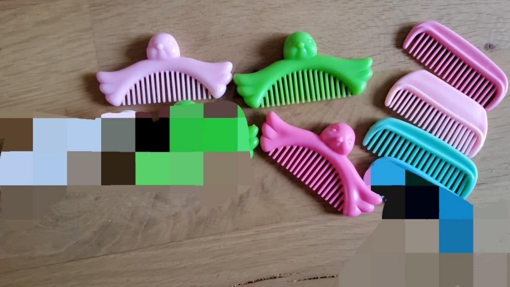 Vintage My Little Pony Hasbro Fairy Tails vogel kam borstel., Ophalen of Verzenden, Zo goed als nieuw