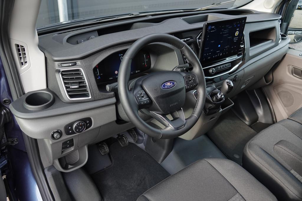 Ford Transit L3H2 | 2.0Tdci 165Pk | 350 | Raptor Edition | 2, Auto's, Bestelauto's, Voorwielaandrijving, 12 maanden, Stof, Zwart