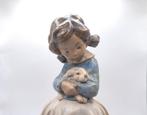 Lladro meisje met konijn, Verzenden, Zo goed als nieuw