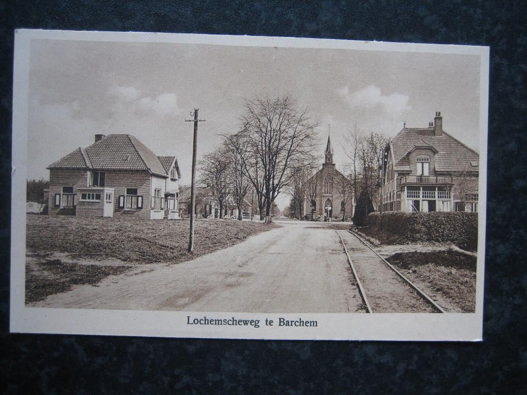 BARCHEM Lochemscheweg met tramrails, Ophalen of Verzenden, 1920 tot 1940, Gelderland