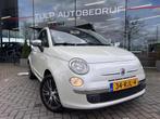 Fiat 500 C 1.2 Lounge Cabrio Airco Audio Mooie staat NAP, Euro 5, Gebruikt, 4 cilinders, Cabriolet