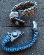 Twee armbandjes Kompas en een mes, Ophalen of Verzenden, Mes of Dolk