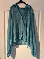 Revelation - Blauwe blouse met knoopjes - Maat S, Kleding | Dames, Blouses en Tunieken, Verzenden, Zo goed als nieuw, Maat 36 (S)