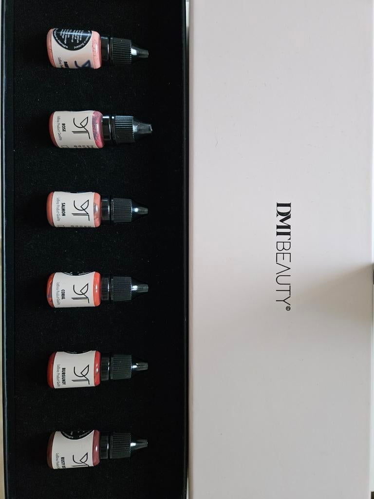 Permanente make-up lip pigmenten DMT NIEUW, Ophalen of Verzenden, Nieuw, Rood