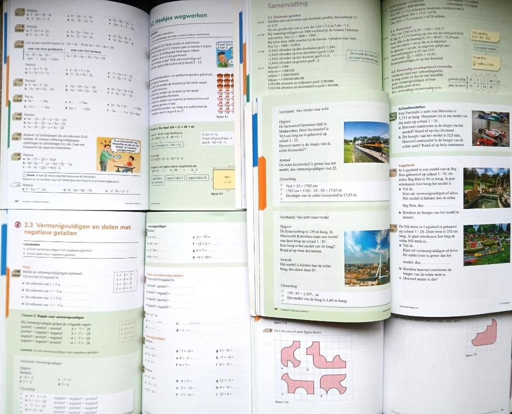 Getal en Ruimte 13e editie Leerboeken hardcover (als) nieuw, Noordhoff, Zo goed als nieuw, Overige niveaus, Wiskunde A