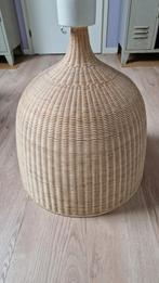 Ikea Leran hanglamp 60 cm rattan in uitstekende staat, Ophalen, Zo goed als nieuw, Rond, 50 cm of meer