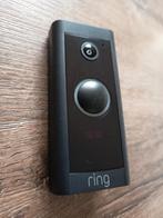 slimme deurbel met camera, merk RING, Audio, Tv en Foto, Videobewaking, Ophalen of Verzenden, Zo goed als nieuw, Buitencamera