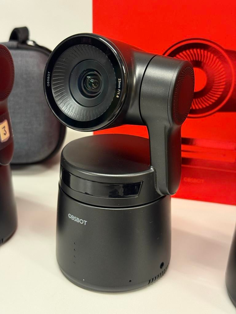 3x OBSBOT Tail Air + remote, Ophalen of Verzenden, Zo goed als nieuw, Draadloos, Zoomfunctie