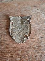 Ww2 wo2 Duitse bodemvondst Kurban schild origineel, Ophalen of Verzenden, Duitsland, Hulzen of Bodemvondsten