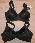 2 SPORT BH'S 85B, Hema, Ophalen of Verzenden, Zwart, BH