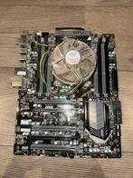 MSI X97A-GD45 Plus Moederbord met Intel Core i7-3820 CPU, Ophalen of Verzenden, Gebruikt, Intel, DDR3