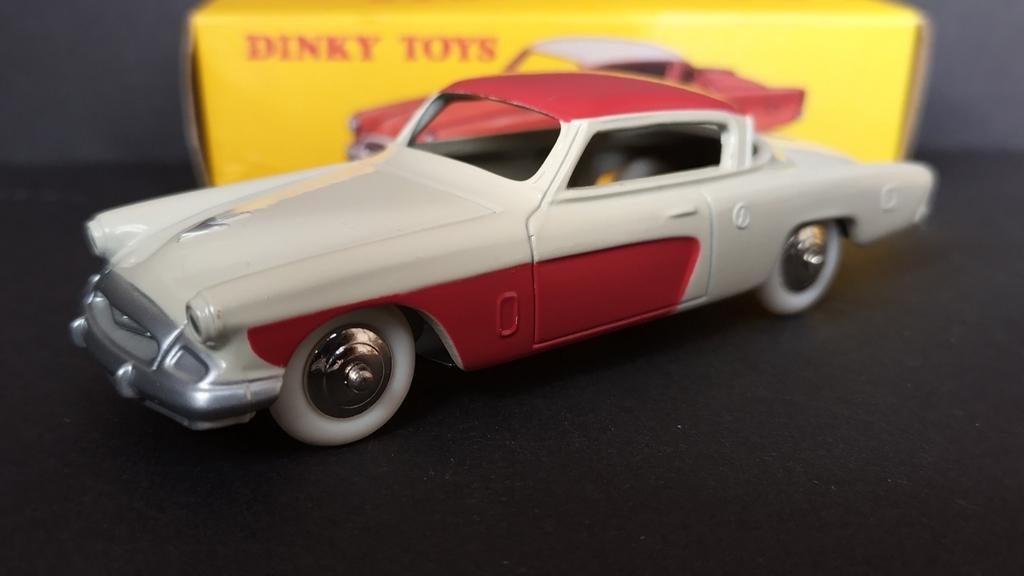 Studebaker Commander 1:43 Dinky Toys Atlas re-edition Pol, Hobby en Vrije tijd, Modelauto's | 1:43, Auto, Verzenden, Dinky@atlascollections.com