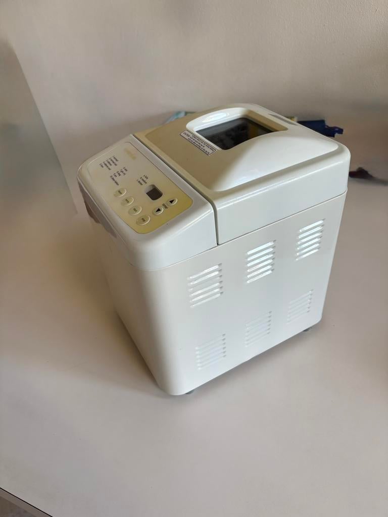 Inventum Broodmachine - In prima staat met handleiding, Met timer, Gebruikt, 800 tot 1200 gram deeg, Ophalen of Verzenden