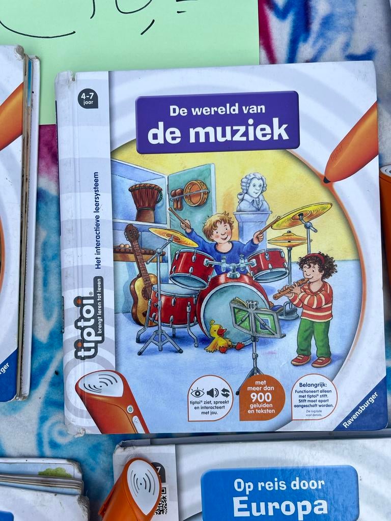 Tiptoi: De wereld van de muziek (4-7 jaar), Ophalen of Verzenden, Zo goed als nieuw, Genre of Stijl