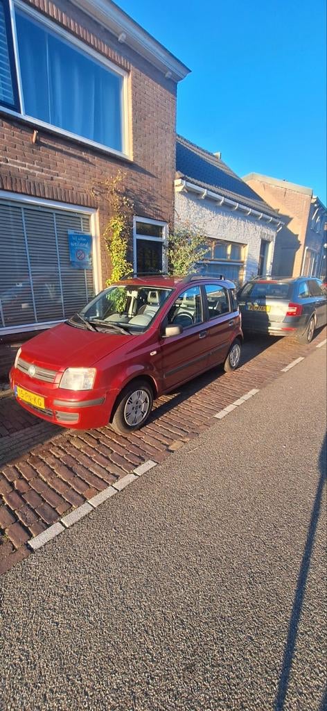 Fiat Panda 1.2 Dualogic 2004 Rood, 840 kg, Origineel Nederlands, Particulier, 800 kg