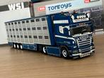 WSI Scania Peeter de Bakker met veeoplegger, Ophalen of Verzenden, Zo goed als nieuw, Bus of Vrachtwagen, Wsi