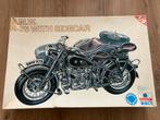 Bmw r75 wehrmacht Esci bouwdoos, Overige merken, Ophalen of Verzenden, Zo goed als nieuw, Groter dan 1:32