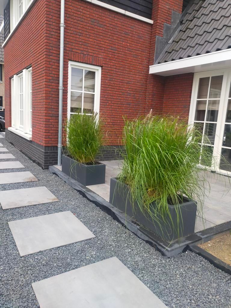 polyester bloembakken, Ophalen, Nieuw, Rond, Kunststof
