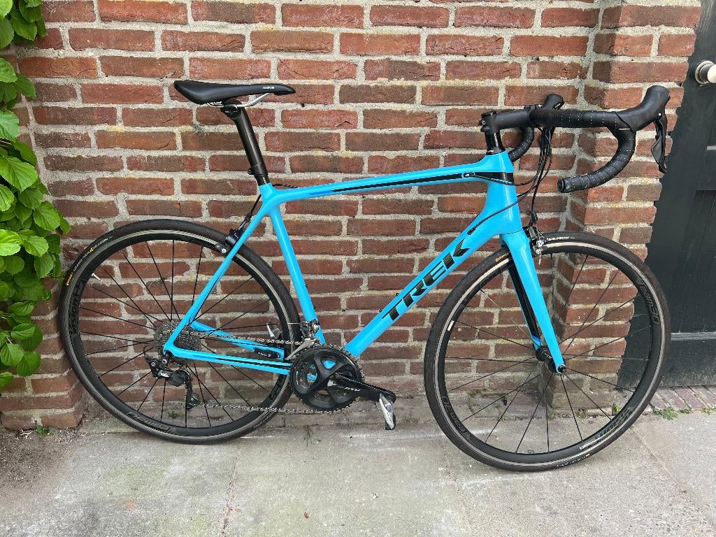Trek Emonda SL5 - Carbon Racefiets 58cm blauw, 28 inch, Gebruikt, Carbon, 57 tot 61 cm