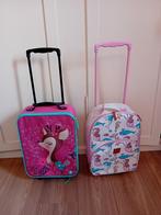 Kinder trolley met hertje, en zeemeermin.  Zgan, Sieraden, Tassen en Uiterlijk, Koffers, Hard kunststof, Minder dan 50 cm, Ophalen of Verzenden