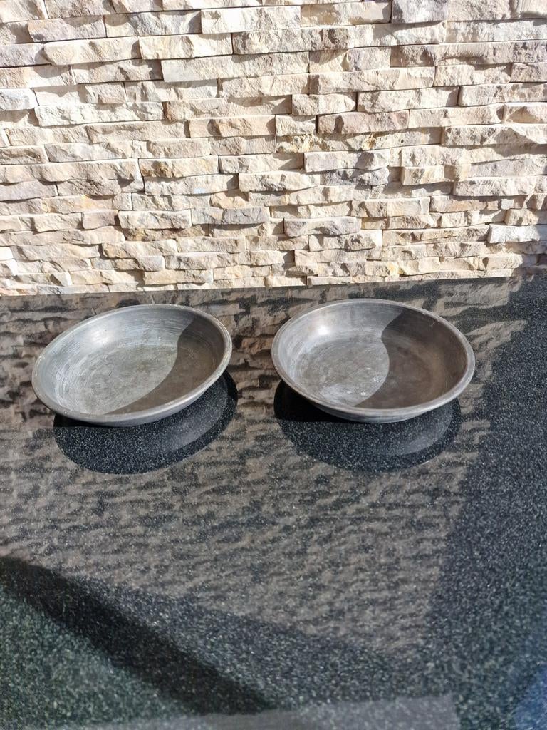 2 landelijke schaaltjes, Dieren en Toebehoren, Ophalen of Verzenden
