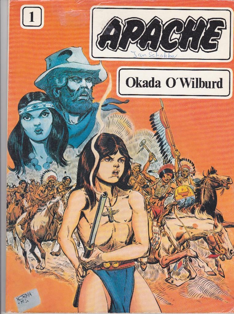 Apache, Meerdere stripboeken, Ophalen of Verzenden, Zo goed als nieuw