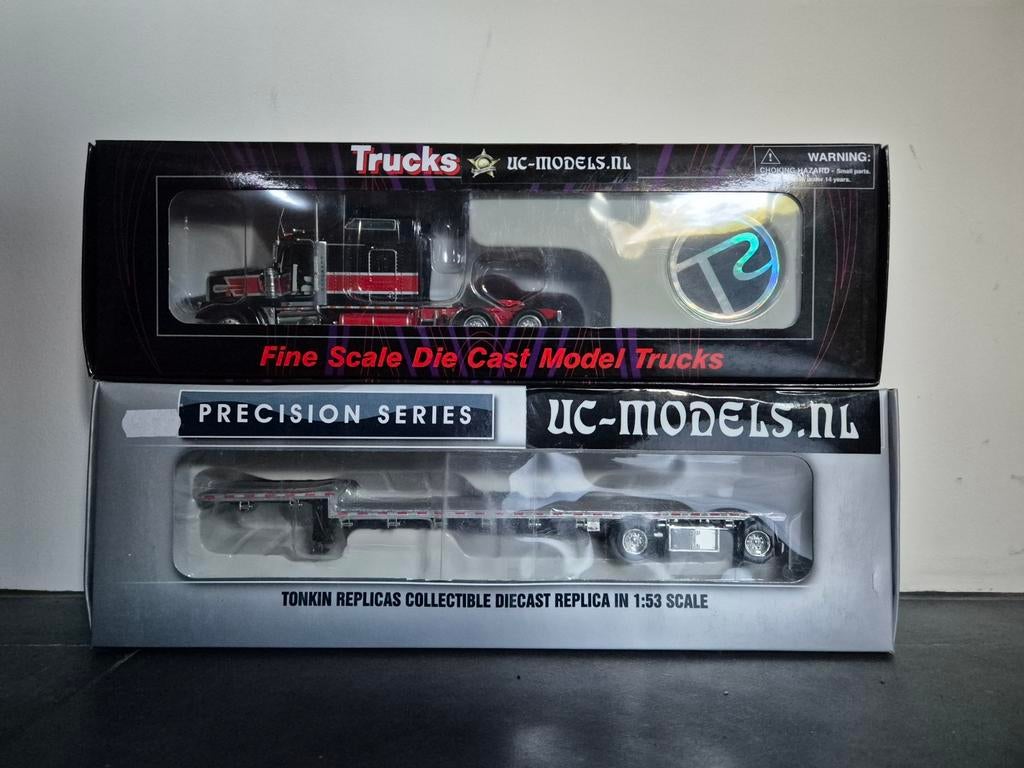 UC Models Kenworth met oplegger 1:53, Hobby en Vrije tijd, Ophalen of Verzenden, Zo goed als nieuw, Bus of Vrachtwagen, Overige merken