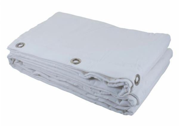 NIEUWE THEATERDOEK VLAMWEREND WIT 3M BREED, 4 M HOOG, Muziek en Instrumenten, Licht en Laser, Ophalen of Verzenden, Nieuw, Licht