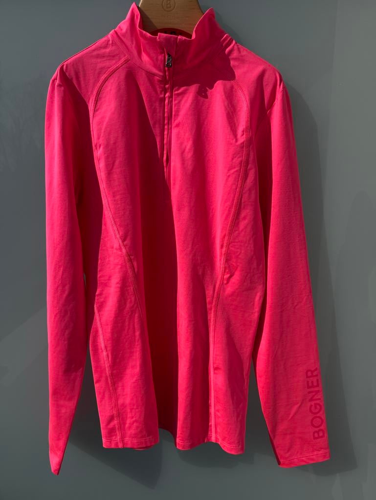 Bogner ski pulli neon pink NIEUW! Maat 36 (S), Verzenden, Nieuw, Maat 36 (S), Trui