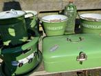 Groen Emaille potten en pannen, Ophalen of Verzenden