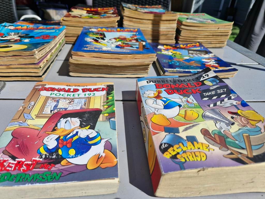 Mickey Mouse strip boekjes uit de jaren 70, Boeken, Strips | Comics, Meerdere comics, Ophalen of Verzenden, Gelezen, Europa