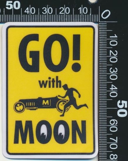 Sticker: Mooneyes (11), Verzamelen, Stickers, Zo goed als nieuw, Auto of Motor, Ophalen of Verzenden