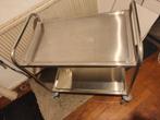 Serveerwagen RVS, Ophalen of Verzenden, Gebruikt