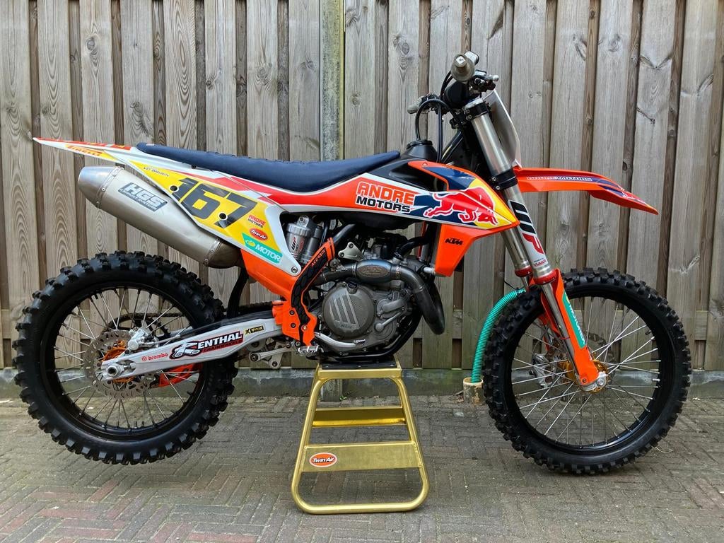 KTM SXF 450, Fietsen en Brommers, Zo goed als nieuw, 4 versnellingen, Ophalen, 450 cc