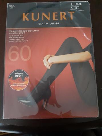 Kunert blauwe pantys oa deze warm up 60 maat 36-38 beschikbaar voor biedingen