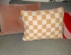 HKLIVING kussen geblokt, Ophalen of Verzenden