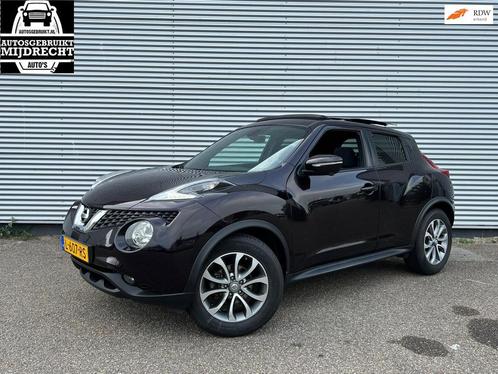 Nissan Juke 1.2 DIG-T S/S Tekna / Navi / Cruise / Pano / Vol, Auto's, Nissan, Bedrijf, Te koop, Juke, 360° camera, ABS, Airbags